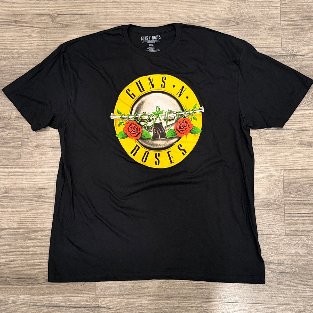 Guns N’ Roses Bad Obsession Live Album Cover Tee Shirt Men’s Size XXL